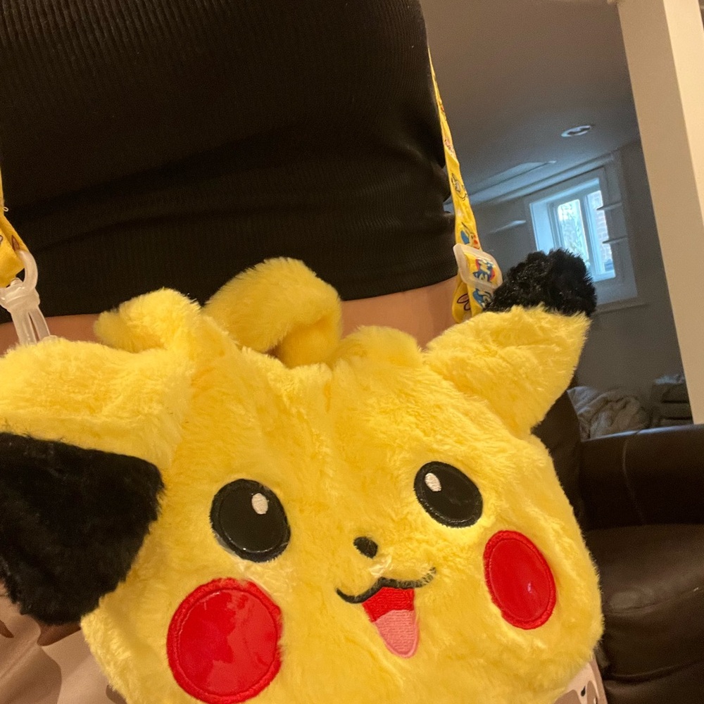 Pikachu Plush pocketbook/crossbody bag